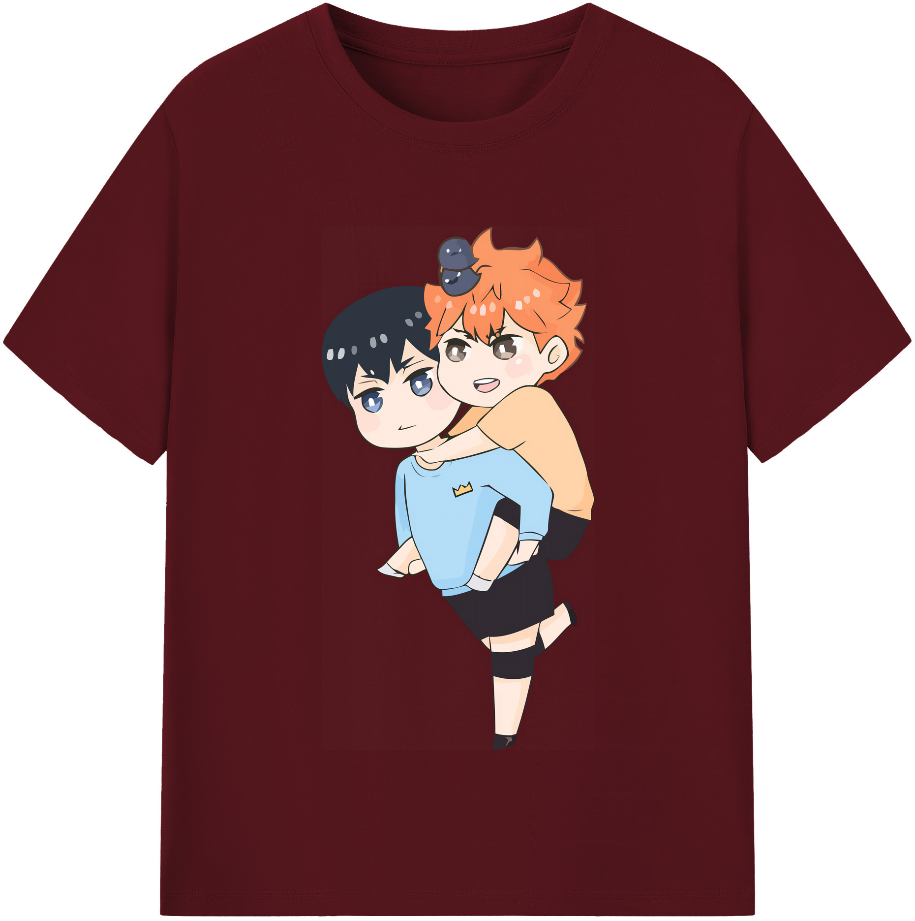 （画像用） ハイキュー!! Haikyu!! 綿100％半袖Tシャツ（フロントプリント）